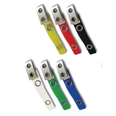 COLORED VINYL STRAP CLIPS