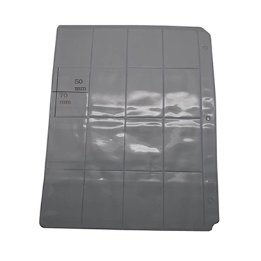 16 pocket  sample pouch